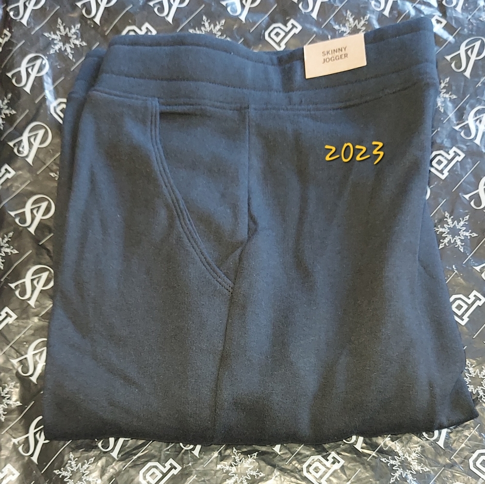 PINK VS Fleece Skinny Jogger size XL NWT - Picture 1 of 11